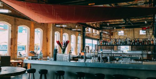 A bar during the day
